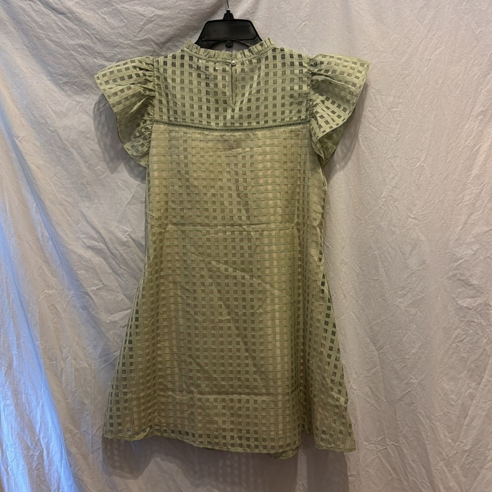 NWT S’edge Kayla Dress in Sage Green - Picture 4 of 6